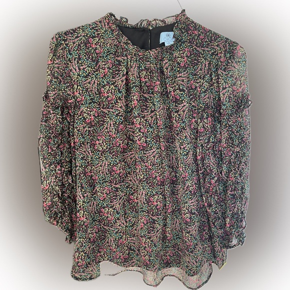 CeCe High Neck Blouse - Picture 1 of 10